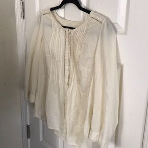 Anthropology by Meadow Rue Peasant Blouse